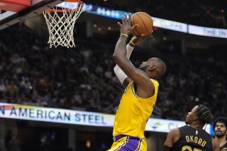 LeBron James a appelé jeudi à voter Kamala Harris KEYSTONE/AP/Sue Ogrocki